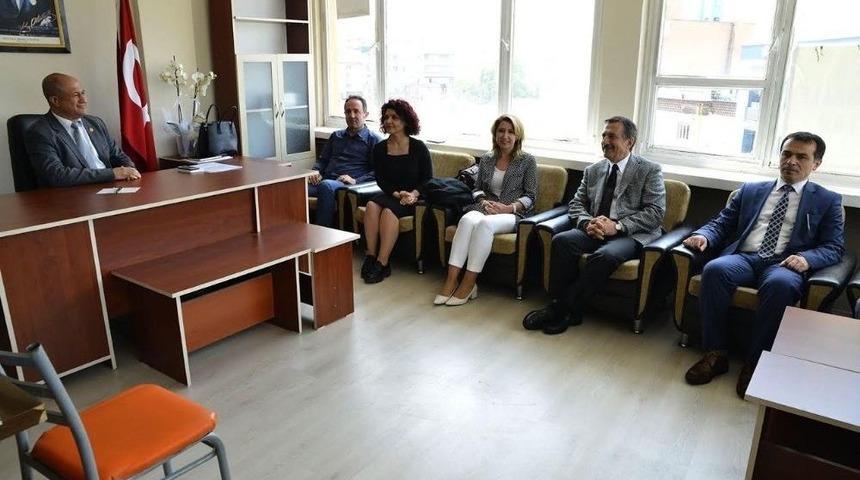 Başkan Ata&ccedil;&rsquo;tan Muhtarlar Birliğine Ziyaret