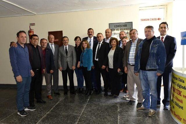 Başkan Ata&ccedil;&rsquo;tan Muhtarlar Birliğine Ziyaret 2