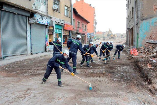 Meram Larende Yokuşu Güvenli Hale Getirildi