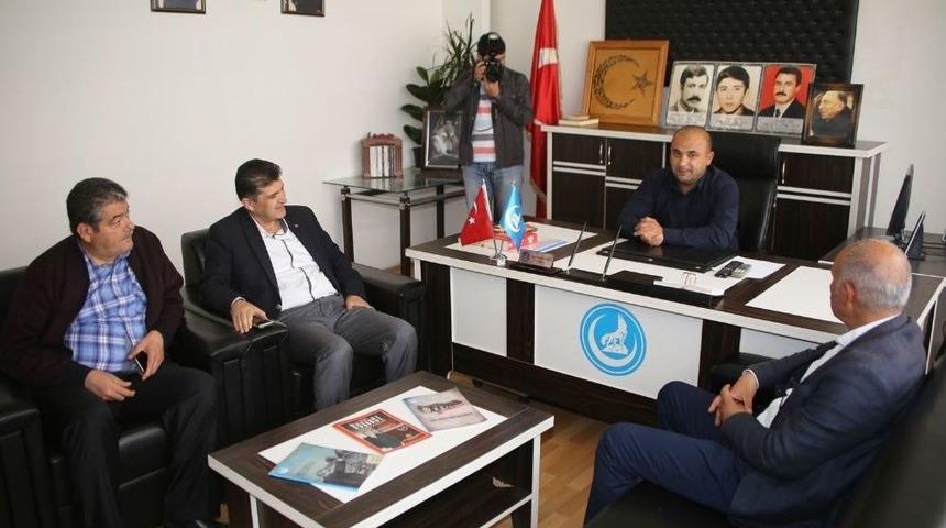 Karaman’da Ak Parti’den Mhp Ve Ülkü Ocaklarına Ziyaret