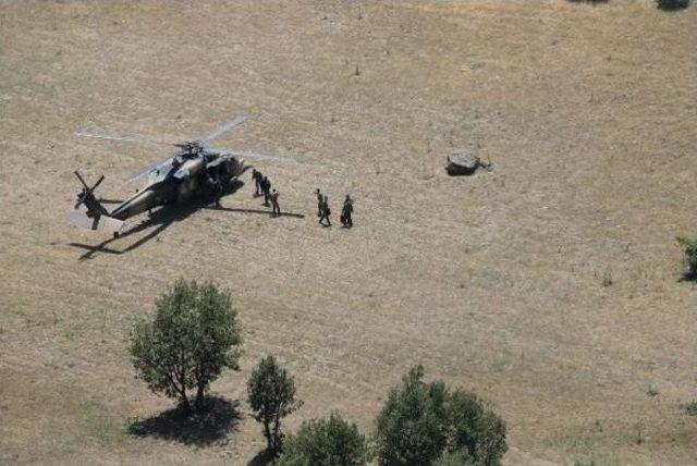 13 Kahraman Askerin Şehit Olduğu Helikopter 300 Metreden Düştü, Mühimmatı Infilak Etti (3)