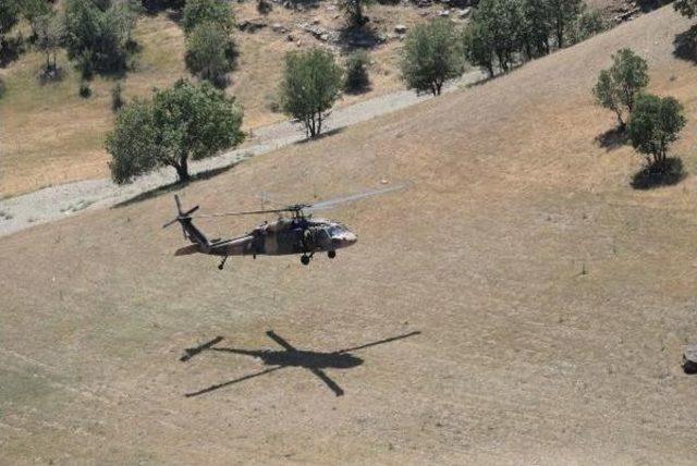 13 Kahraman Askerin Şehit Olduğu Helikopter 300 Metreden Düştü, Mühimmatı Infilak Etti (3)