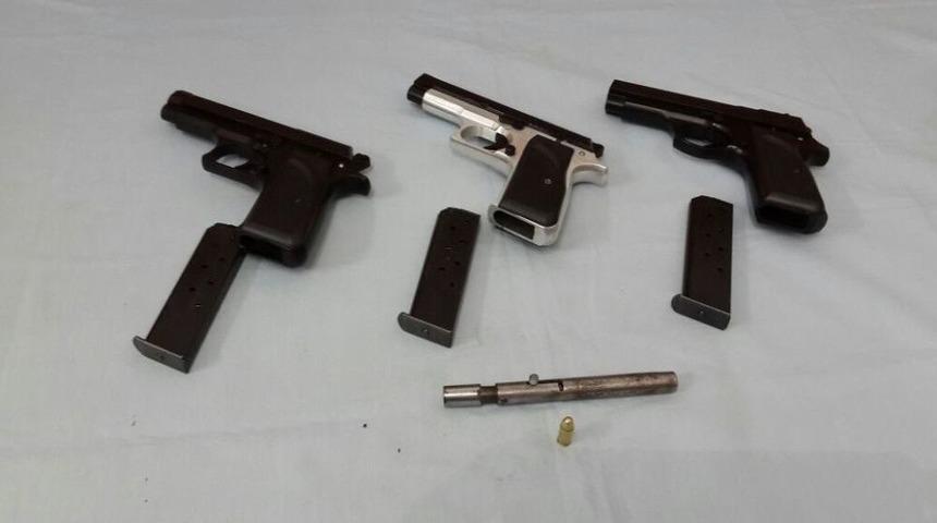 Rize&rsquo;de Kalem Tabanca Ele Ge&ccedil;irildi