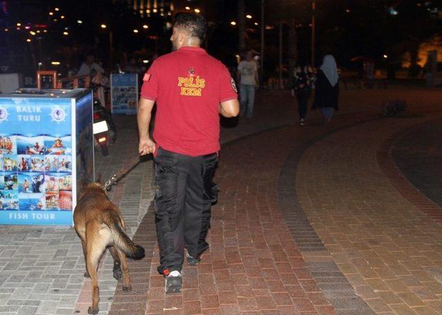 Gezi Teknelerine Narkotik Köpekli Huzur Operasyonu