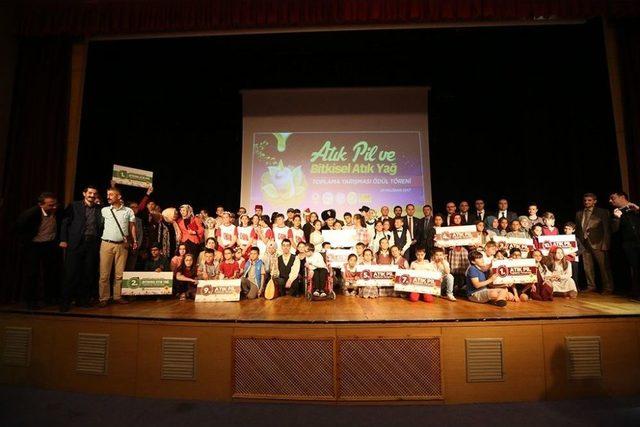 ‘bitkisel Atık Yağ Ve Atık Pil Toplama Yarışması’nda Ödüller Sahiplerini Buldu 3