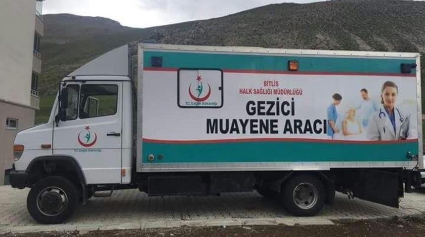 Bitlis&rsquo;te Gezici Ara&ccedil;la Kanser Taraması