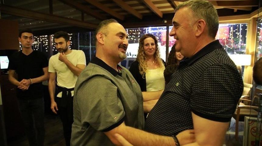 Başkan To&ccedil;oğlu, B&uuml;y&uuml;kşehir Basket Takımıyla Bir Araya Geldi