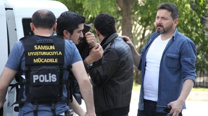 Samsun&rsquo;da Uyuşturucu Operasyonları: 8 G&ouml;zaltı