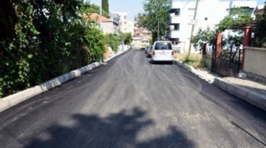 Aliağa&rsquo;da Asfaltlama Mesaisi