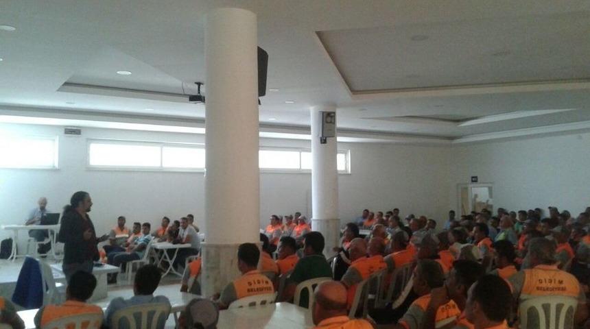 Didim&rsquo;de Temizlik İşleri &Ccedil;alışanlarına Eğitim Verildi