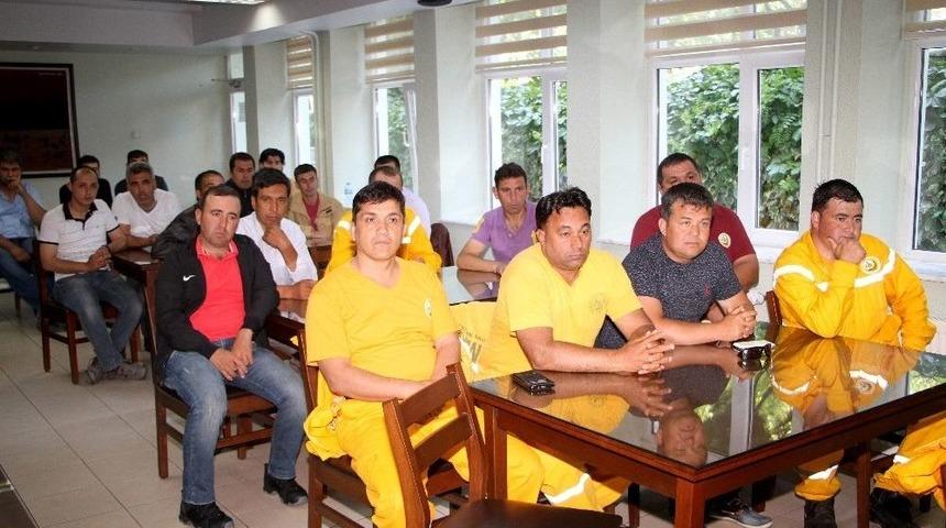 Muğla’da Mevsimlik Orman İşçilere İş Başı Eğitimi