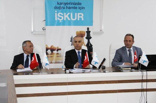 İl İstihdam Ve Mesleki Eğitim Kurulu Toplandı