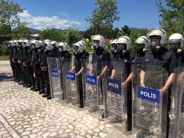 Ordu da &nbsp;&Ccedil;evik Kuvvet Polislerine Nefes Kesen Eğitim 2