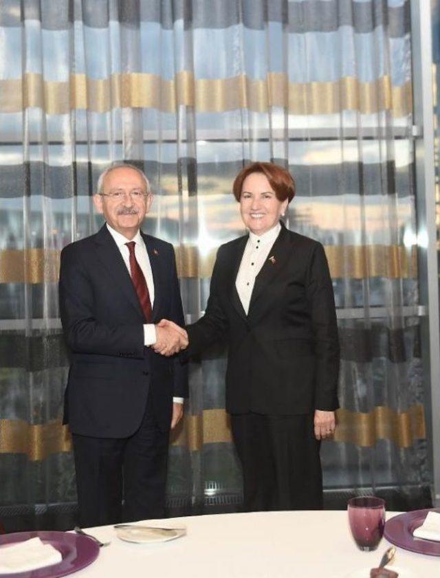  Chp Lideri Kılıçdaroğlu Meral Akşener Ile Bir Araya Geldi