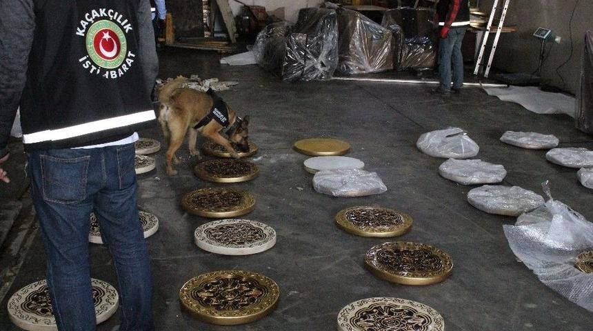 Sehpa Tablalarına Ve Dingile Gizlenmiş Uyuşturucu X-ray&rsquo;e Takıldı