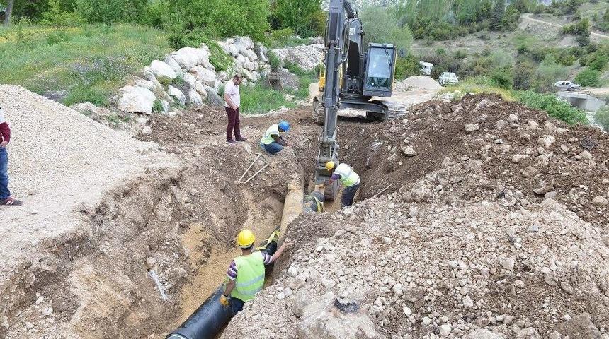 Asat&rsquo;tan Kaş&rsquo;a İ&ccedil;me Suyu Yatırımı