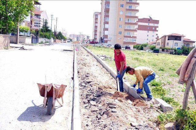 Develi’de Çevre Düzenleme Çalışmaları Devam Ediyor