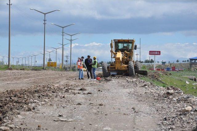 Karayolları Kars’ın Yollarını Yapıyor, Çevre Yolu Yenileniyor