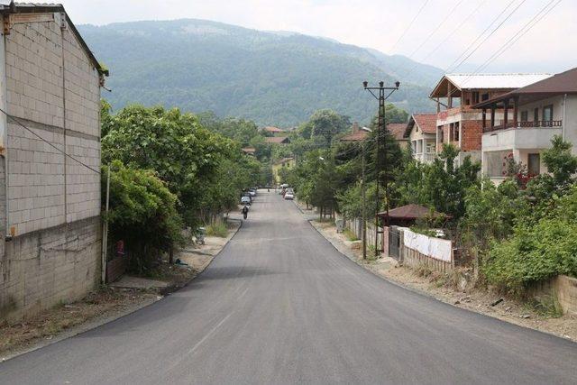 Sapanca Belediyesi Asfalt Çalışmalarını Sürdürüyor