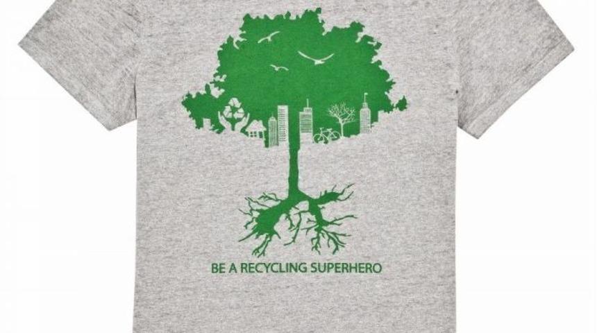 Defacto Pet Şişeleri Tiş&ouml;rte D&ouml;n&uuml;şt&uuml;recek