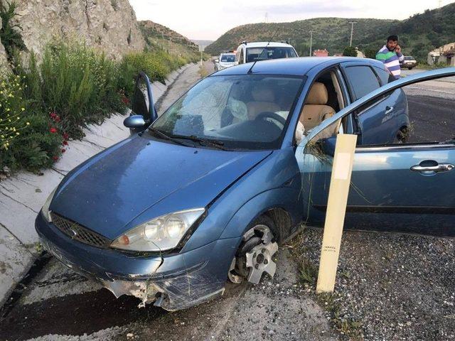 Tavşanlı’da Trafik Kazası: 1 Yaralı