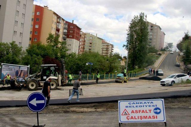 Çankaya Belediyesi Asfalt Sezonuna Hızlı Başladı