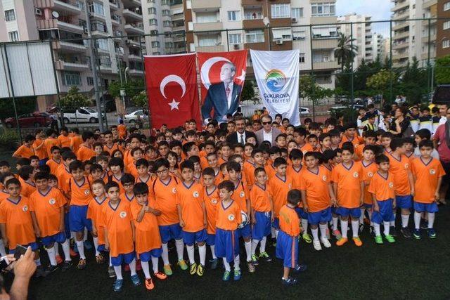 Çukurova’da Futbol Yaz Okulu Açıldı