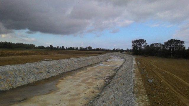 Çanakkale Eceabat Kilye Deresi Taşkın Kontrol İnşaatı Tamamlandı