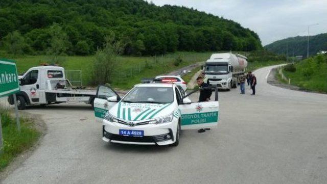 Bolu Dağı Tüneli'nde Hasarlı Kaza Ulaşımı Aksattı