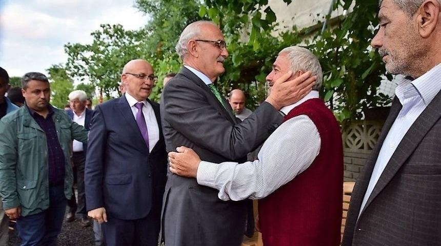 Başkan Yılmaz: "sizler Bize Şehidimizin Emanetisiniz"