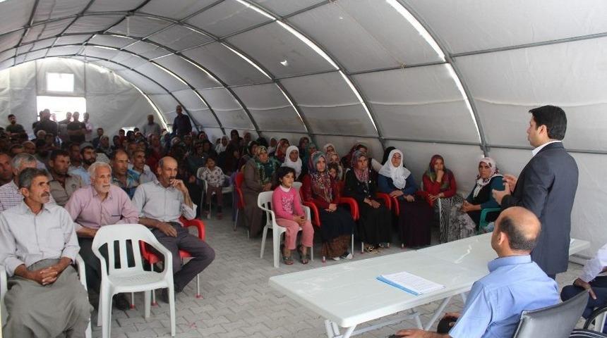 Samsat&rsquo;ta Depremzedelere İşkur&rsquo;dan İstihdam Desteği