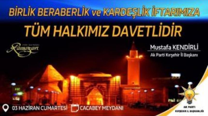 Ak Parti İl Başkanlığından İftara Davet