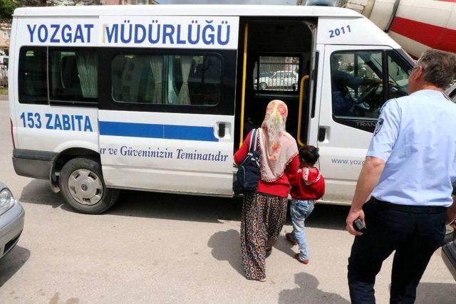 Yozgat&rsquo;ta Dilenci Operasyonu 1