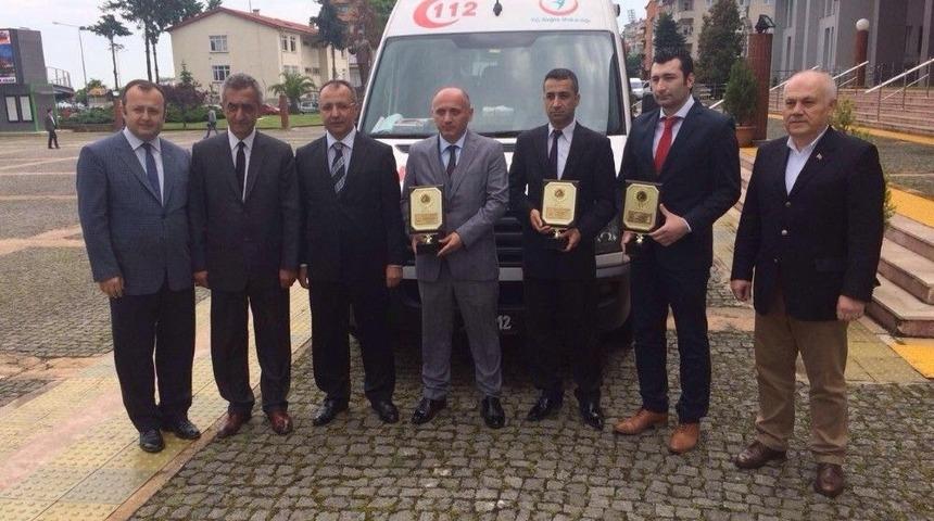 Giresun&rsquo;da Yılın Sağlık&ccedil;ıları &Ouml;d&uuml;llendirildi