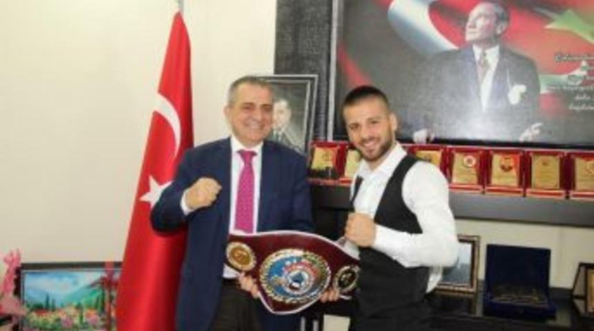 Başkan Sağıroğlu Avrupa Şampiyonu’nu Ağırladı