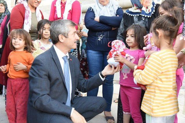 Başkan Tahmazoğlu, Aileleri Ziyaret Etti 1