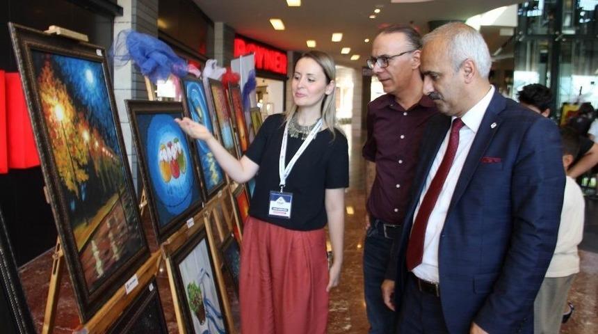 &Ouml;ğrencilerin Eserleri G&ouml;r&uuml;c&uuml;ye &Ccedil;ıktı