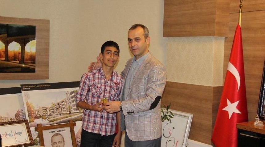 Cizre&rsquo;de Teog Sınavında Dereceye Giren &Ouml;ğrenciler &Ouml;d&uuml;llendirildi