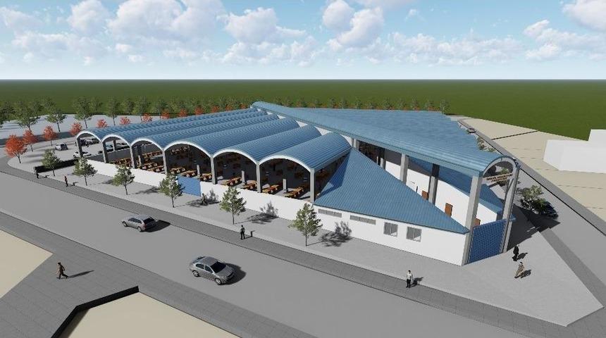 İneg&ouml;l&rsquo;e Yeni Kapalı Pazar Yeri