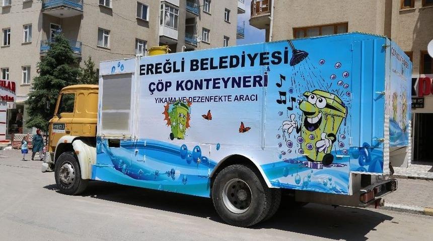 &Ccedil;&ouml;p Konteynerlerine &Ouml;zel Temizlik