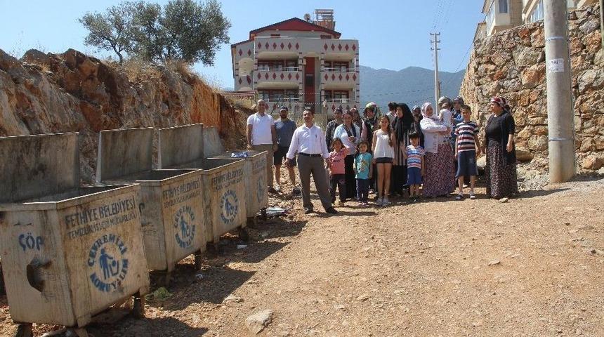 Fethiye&rsquo;de Şehit Evinin Yolu Yarım Kaldı