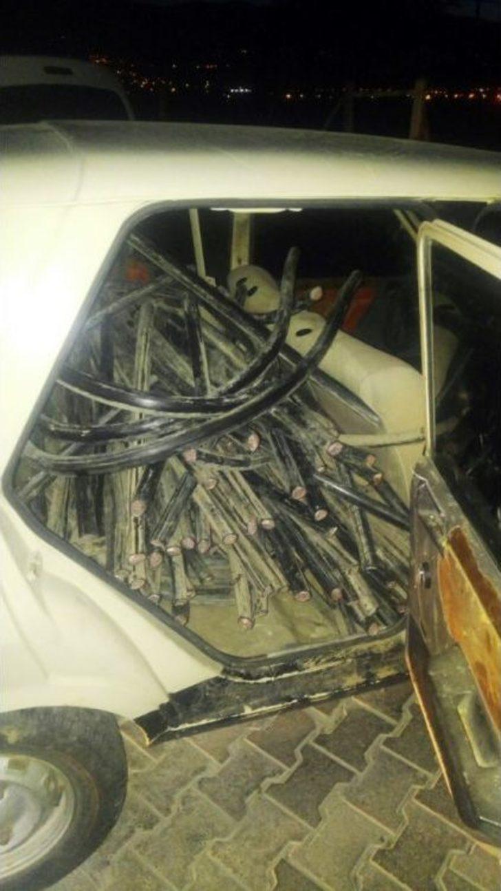 Kablo Hırsızları Suçüstü Yakalandı G5