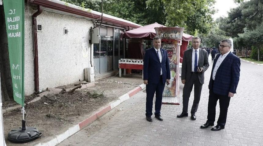 Başkan Kesimoğlu İstasyon Caddesi’nde İncelemelerde Bulundu
