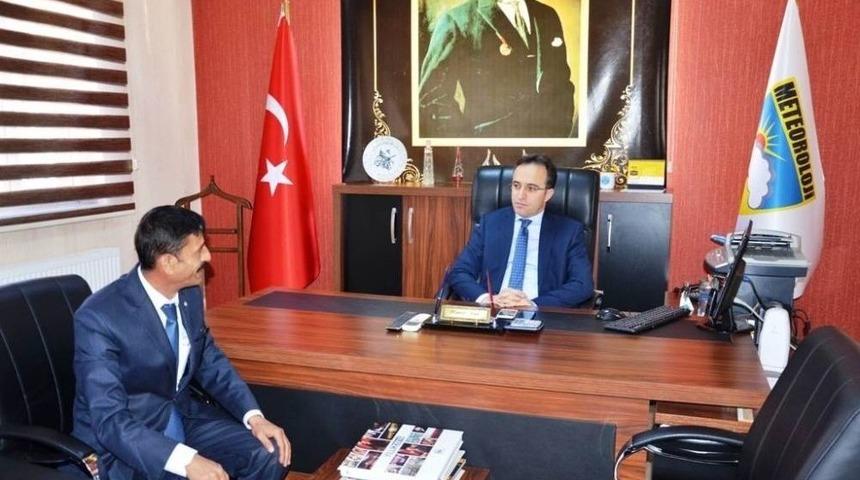 Vali &Ccedil;ataklı, Orman İşletme İle Meteoroloji M&uuml;d&uuml;rl&uuml;klerini Ziyaret Etti