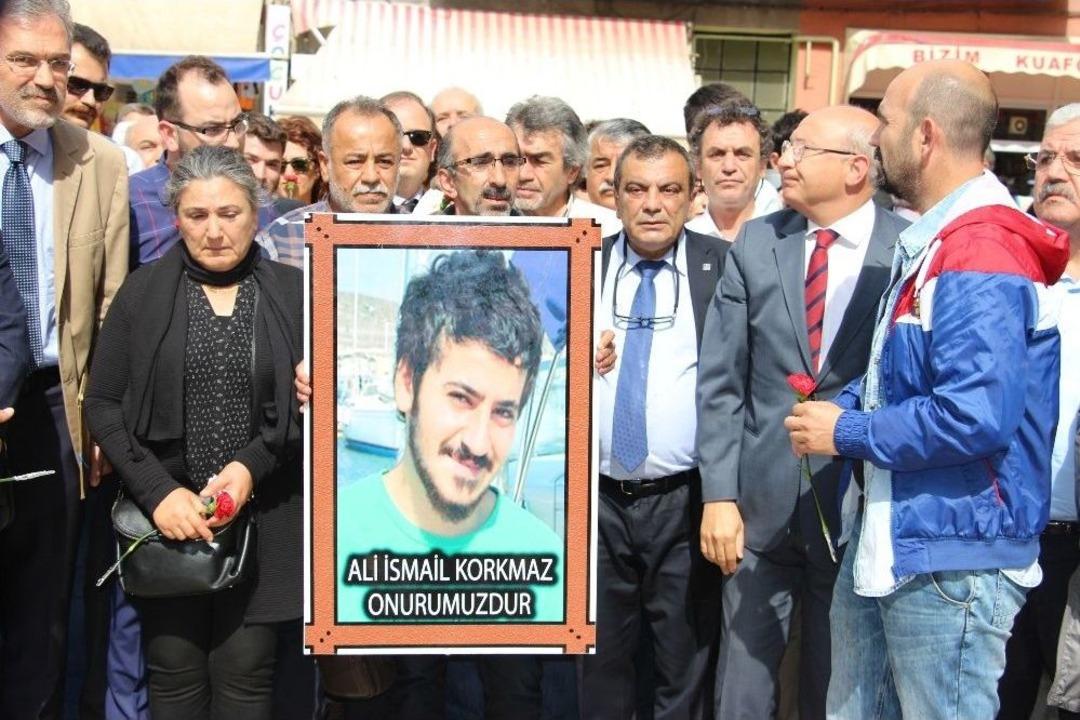 Gezi Eylemlerinin 4&rsquo;&uuml;nc&uuml; Yıl D&ouml;n&uuml;m&uuml;nde Ali İsmail Korkmaz Anması Yapıldı