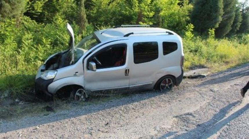 Zonguldak&rsquo;Ta Kaza; 1 Yaralı