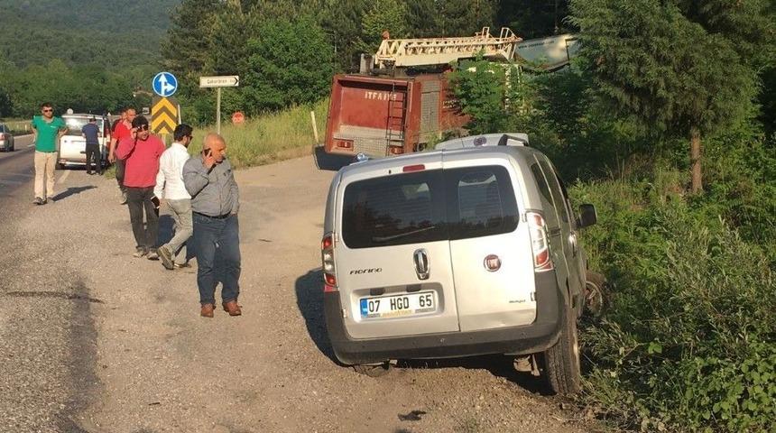 Zonguldak&rsquo;ta Trafik Kazası 1 Yaralı