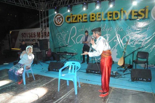 Cizre Belediyesinin Ramazan Etkinliği Yoğun İlgi Gördü