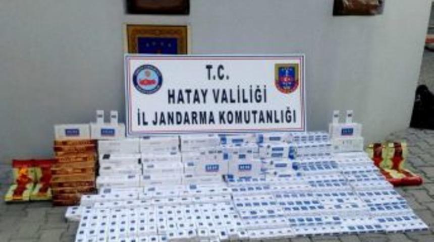 Erzin&rsquo;de 6 Bin 160 Paket Ka&ccedil;ak Sigara Ele Ge&ccedil;irildi