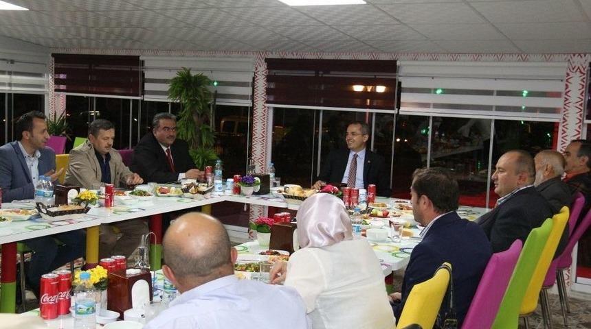 Kaymakam Pişkin&rsquo;den Basın Mensuplarına İftar
